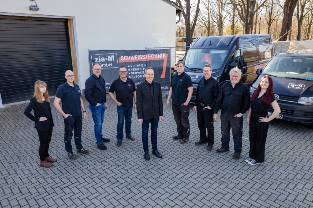 Gruppenbild Mitarbeiter zis-M
